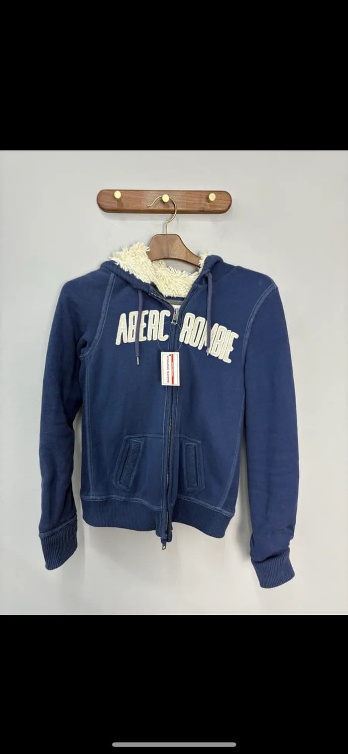 아베크롬비 울프죠 y2k 양털 후드집업 H1959 상품이미지2