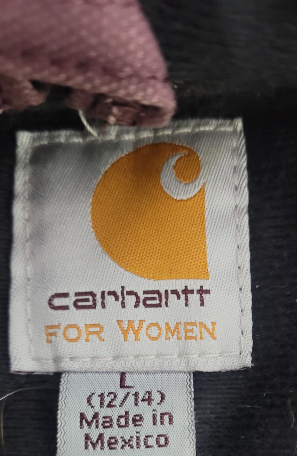 칼하트 빈티지 액티브자켓 dpm 다크플럼 L사이즈 팝니다 상품이미지4