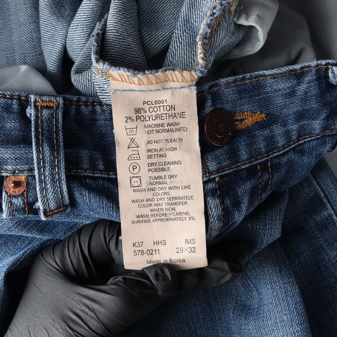 리바이스 부츠컷 데님팬츠 30 상품이미지6