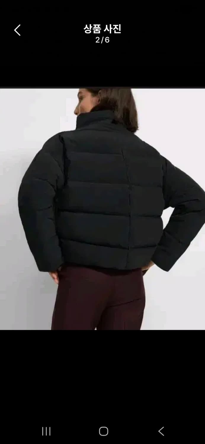 Theory  띠어리  오프셋 푸퍼 패딩 다운숏패딩 p 상품이미지3