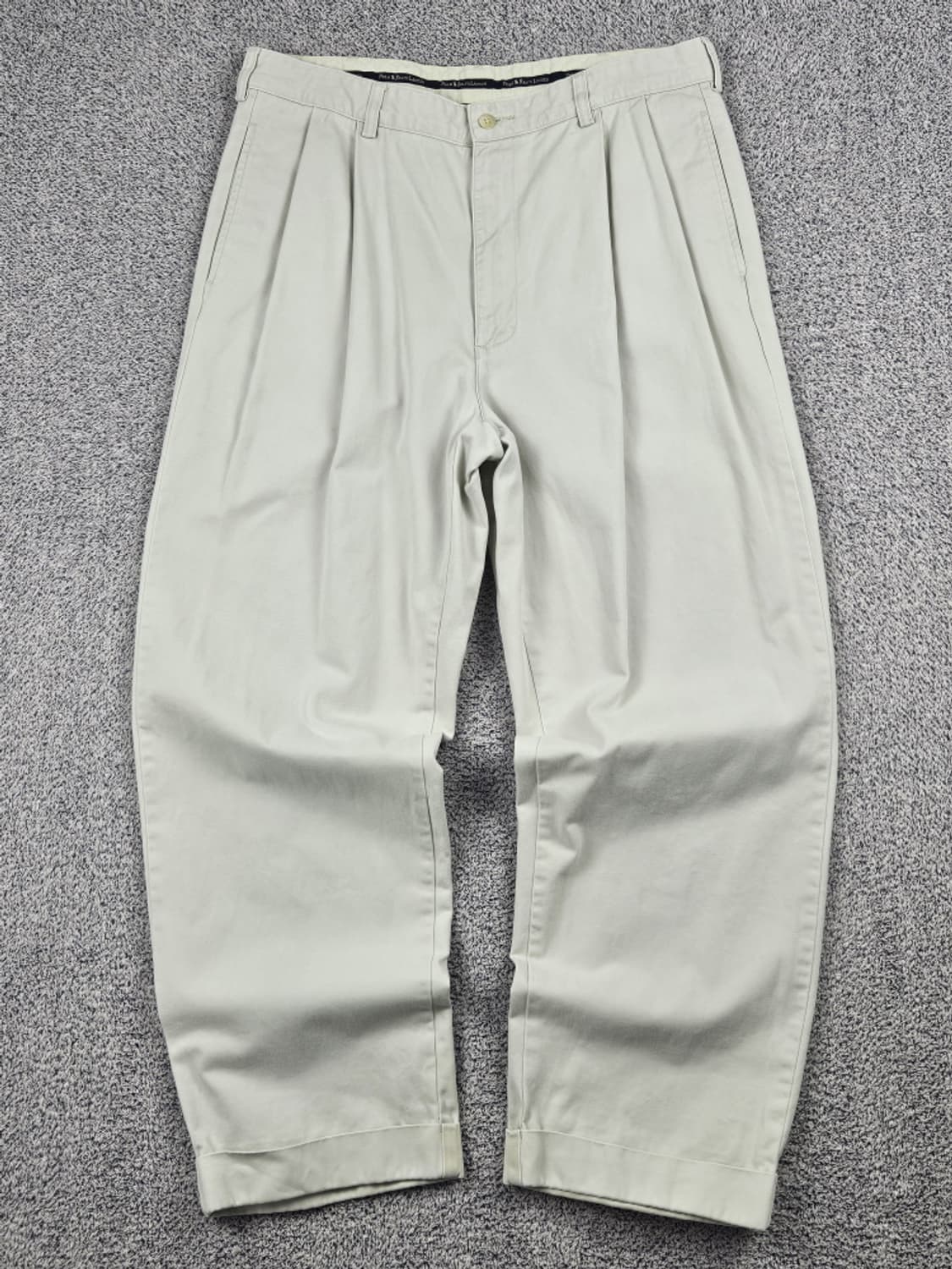 폴로랄프로렌 투턱 롤업 화이트 치노 팬츠 ( 36" ) / 10230 상품이미지1