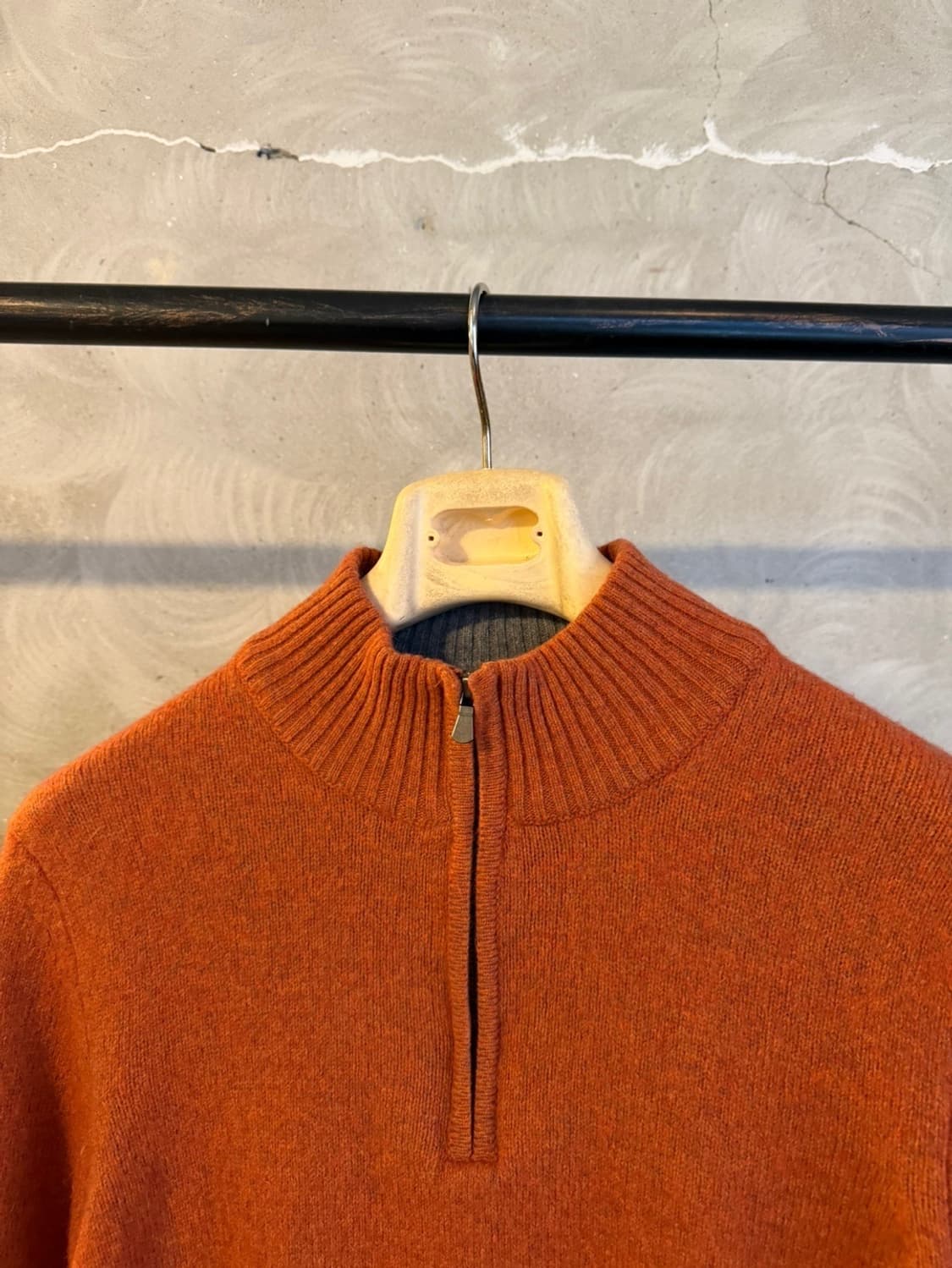 GIASONE 짚업 니트 100 상품이미지4