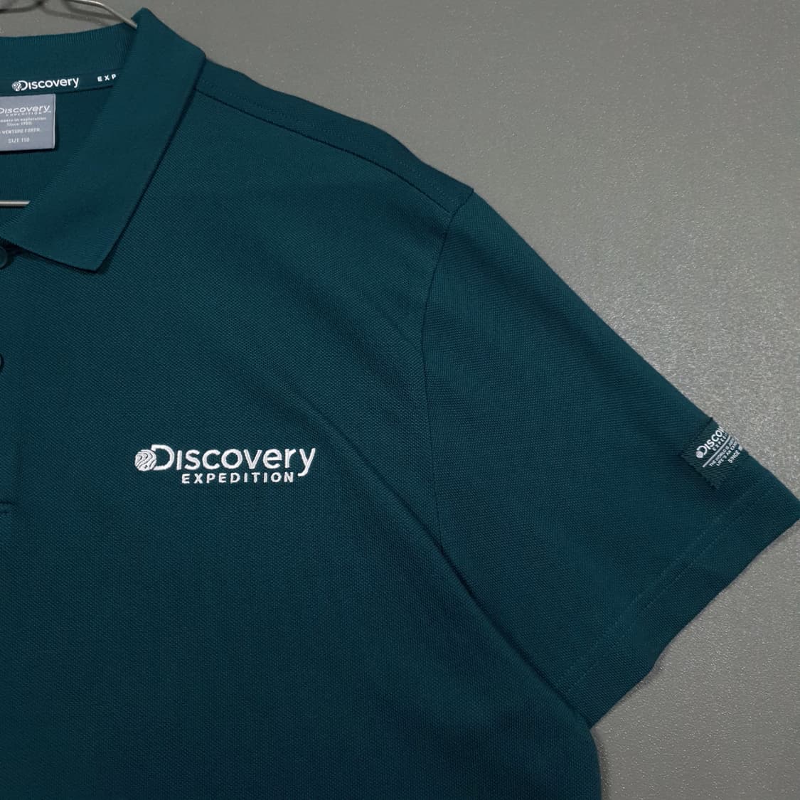 110) 디스커버리 신형 23ss 테드 스몰로고 기능성 반팔 카라티 폴로 상품이미지3