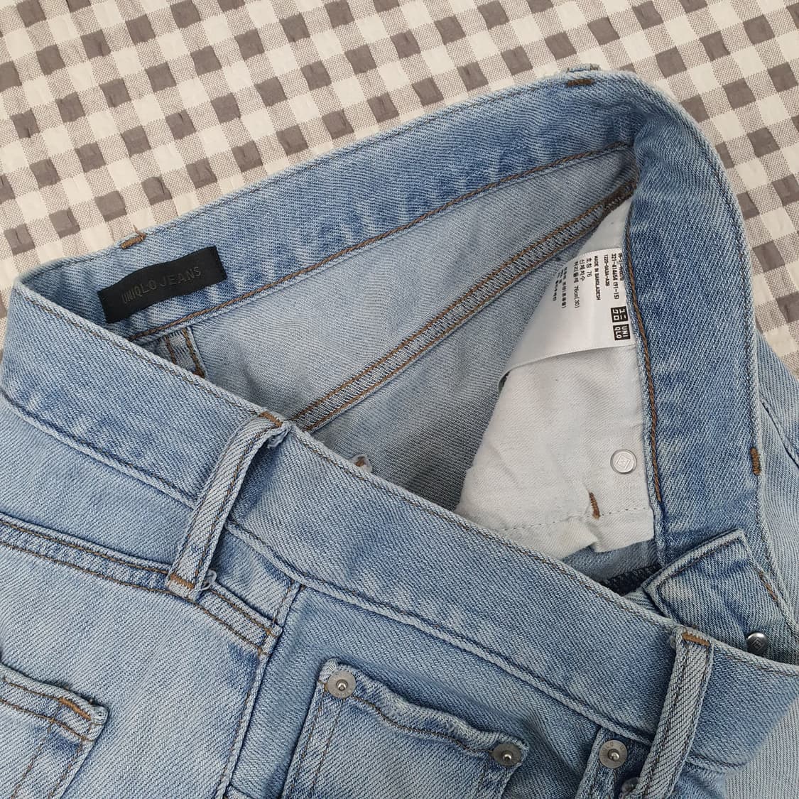 유니클로 데님 청바지 남자30 상품이미지2