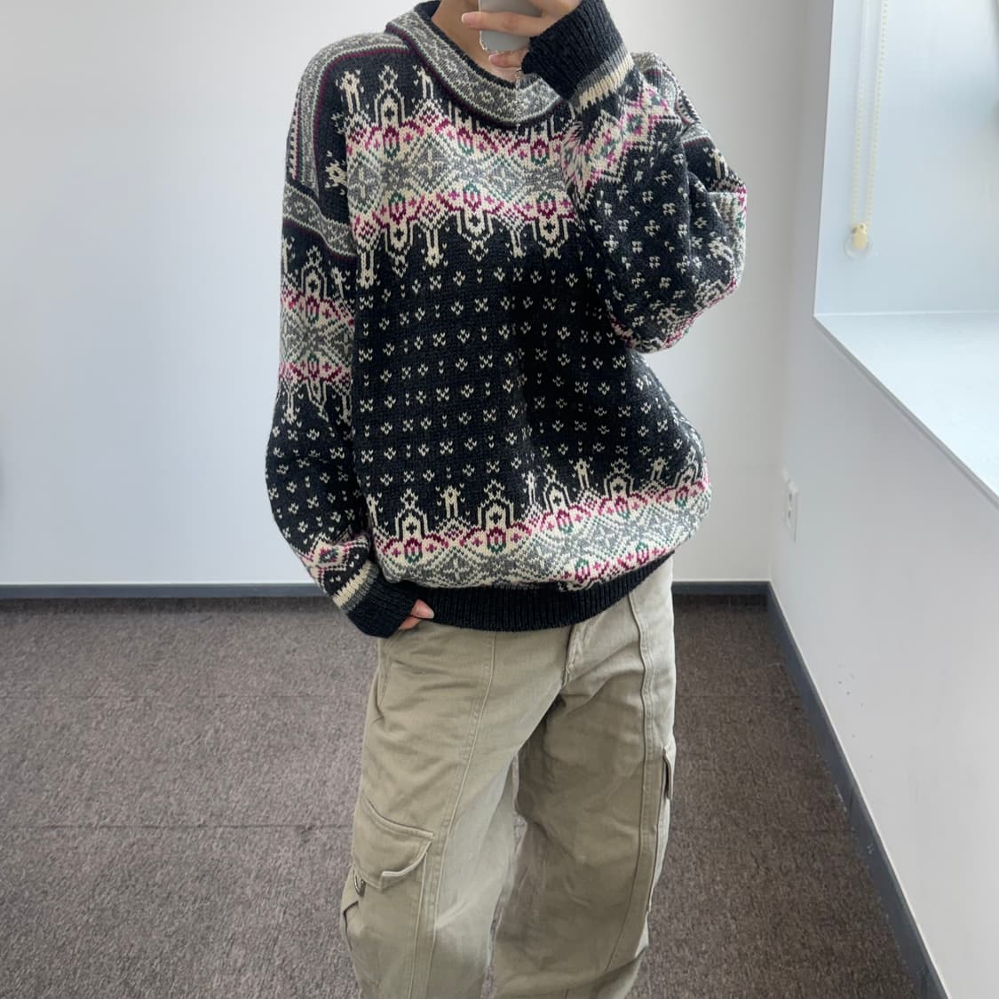 Dale of Norway 노르웨이 차콜 니트  상품이미지2