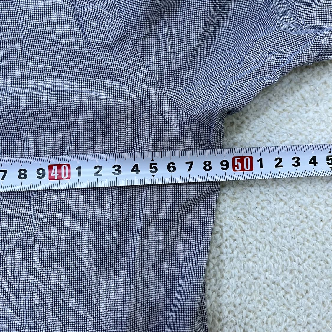 100 헤지스 체크 반팔 셔츠 0402M 상품이미지7