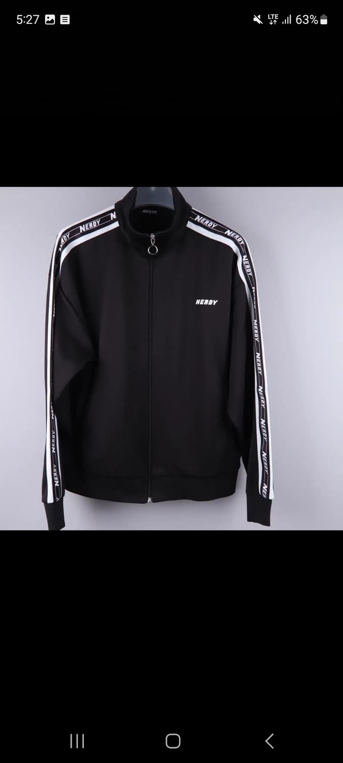 널디 블랙 트랙 셋업 M 상품이미지2