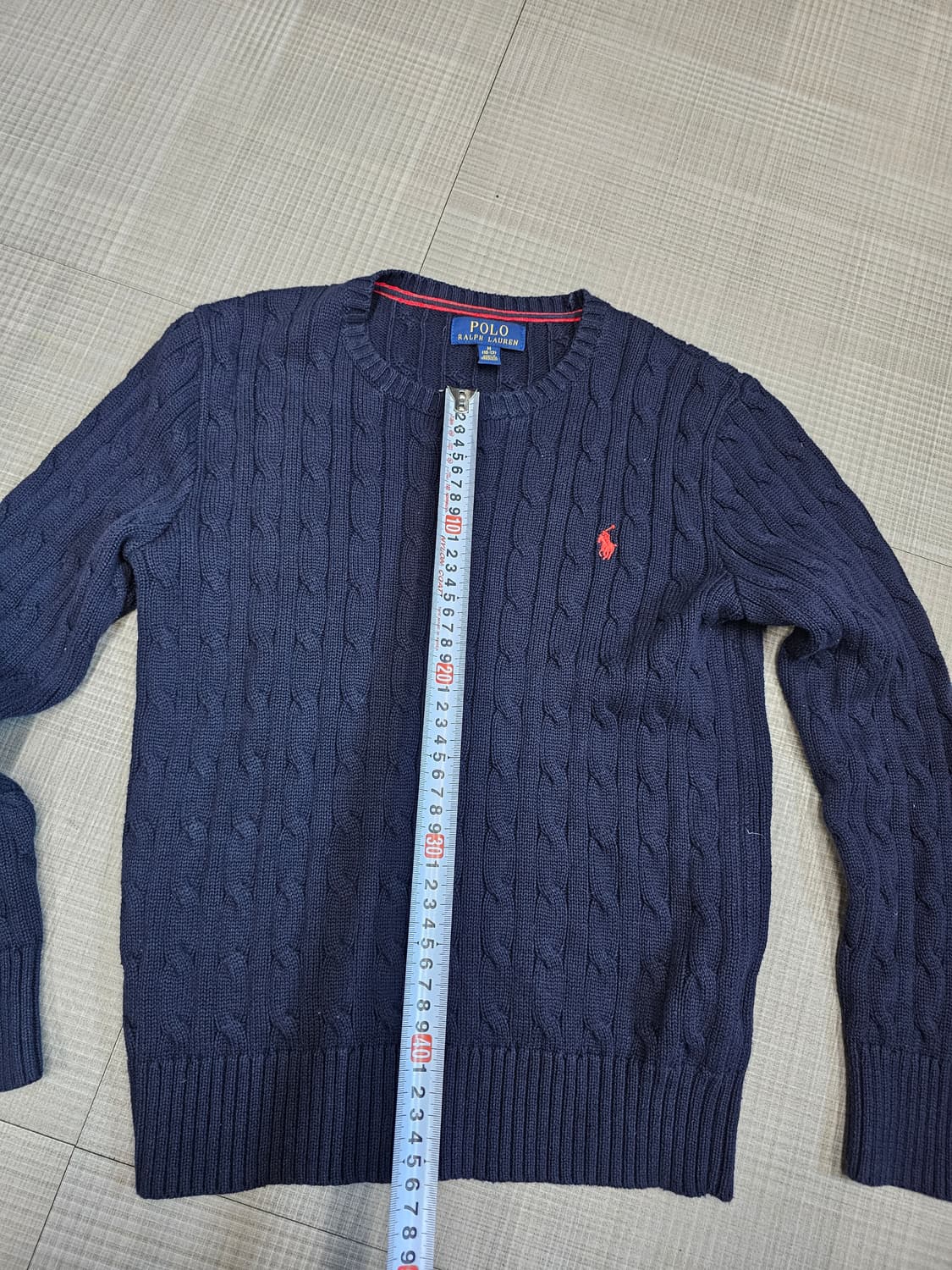 폴로 랄프로렌 꽈배기 니트 상품이미지2