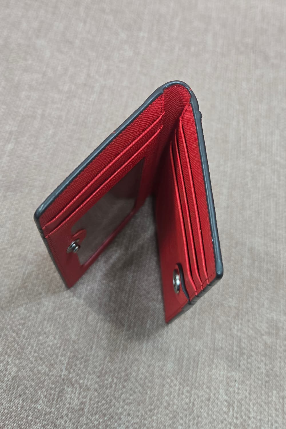 헤지스 퍼피로고 플랫 카드지갑 상품이미지5