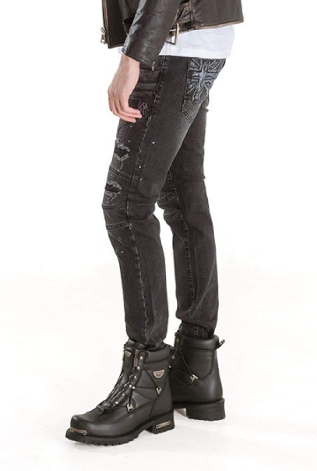 NO.707 유니온 스트레이트 워싱 바이커진  상품이미지2