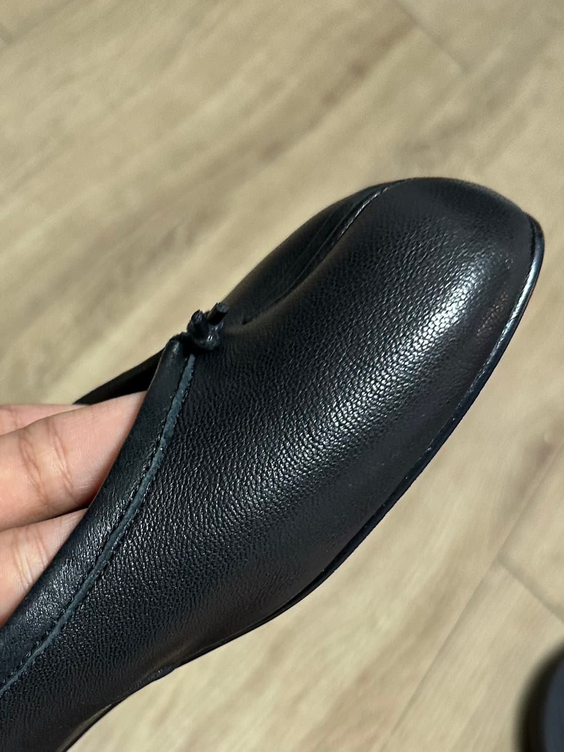 메종 마르지엘라 타비 플랫슈즈 블랙 38 상품이미지3