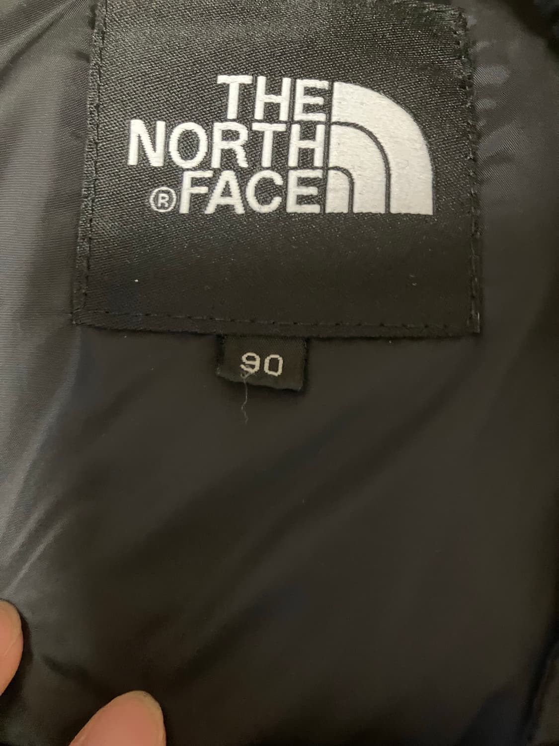 노스페이스 패딩 블랙 90 상품이미지2