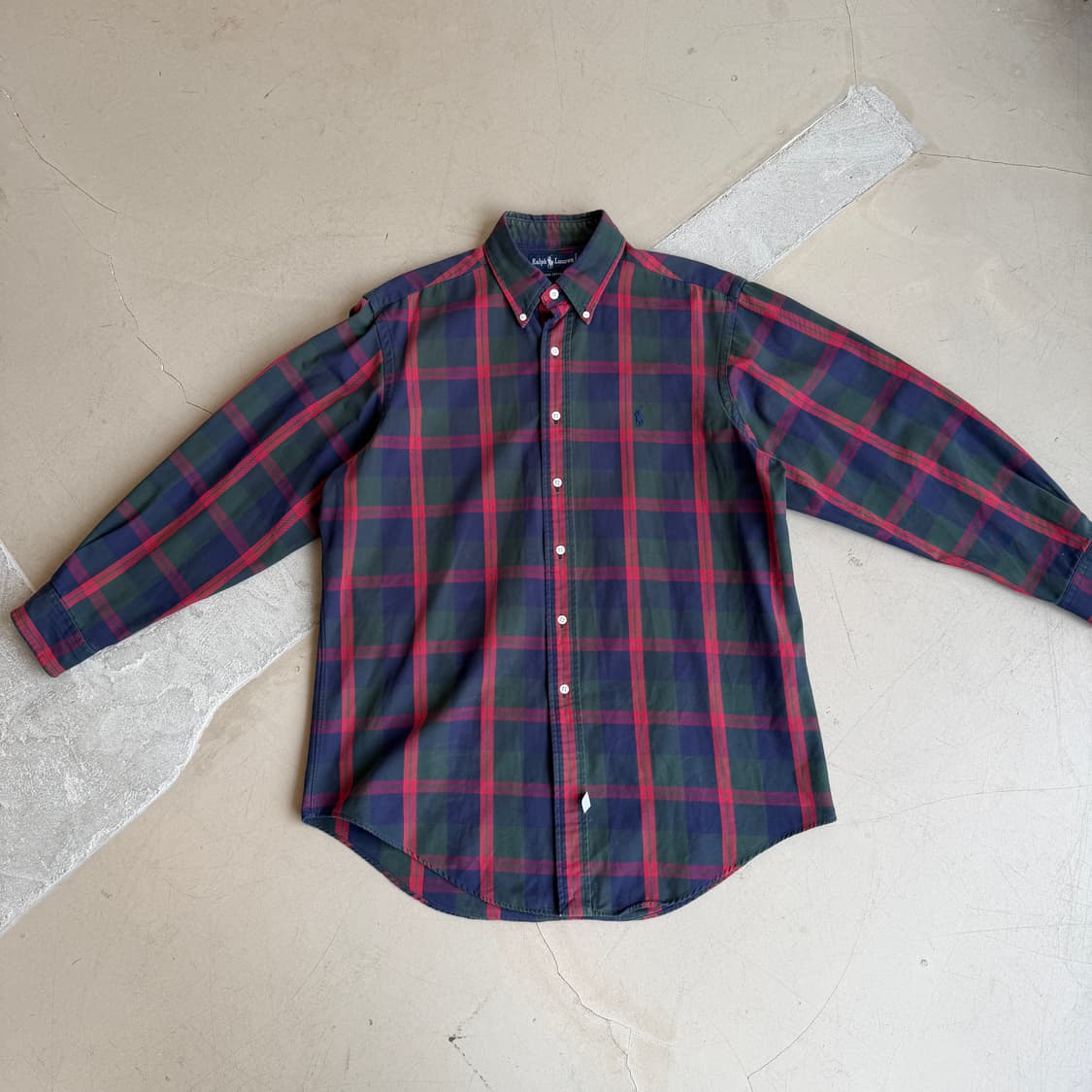 폴로 랄프로렌 체크 셔츠 상품이미지1