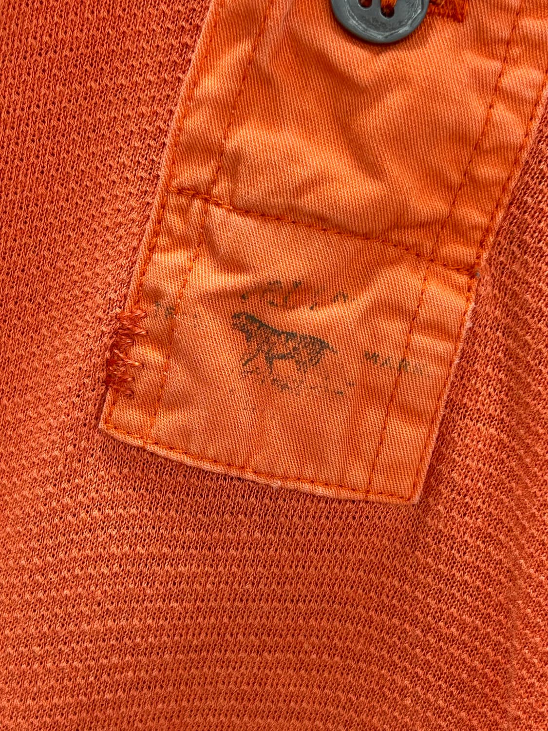 폴로 랄프로렌 린넨 써멀 와플 니트 헨리넥 티셔츠 상품이미지3