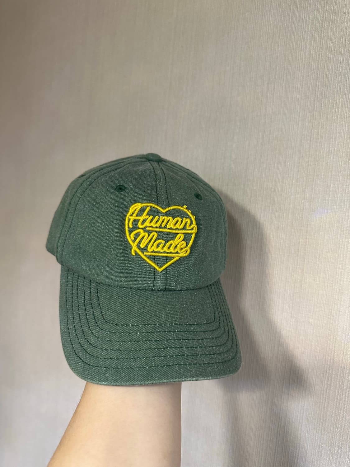 휴먼메이드 6 패널 캡 / 그린 상품이미지1