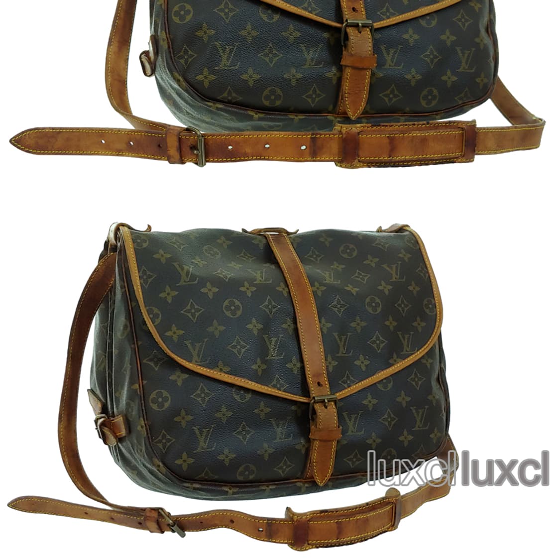 [정품] 루이비통 모노그램 소뮤르 35 말레티에 남녀 공용 크로스백 상품이미지6