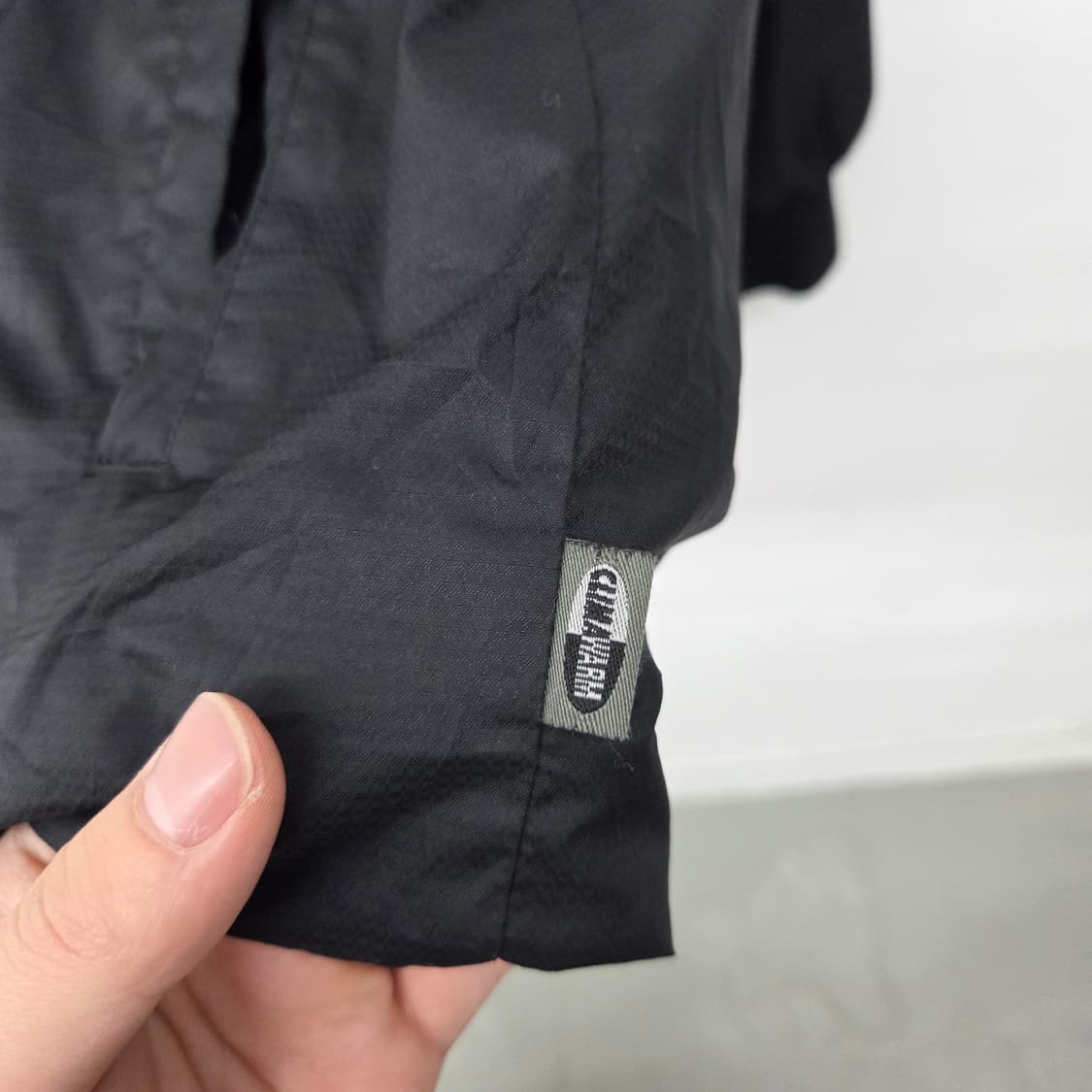 아디다스 블랙 바람막이 점퍼 금색 삼선 남성 L 상품이미지3