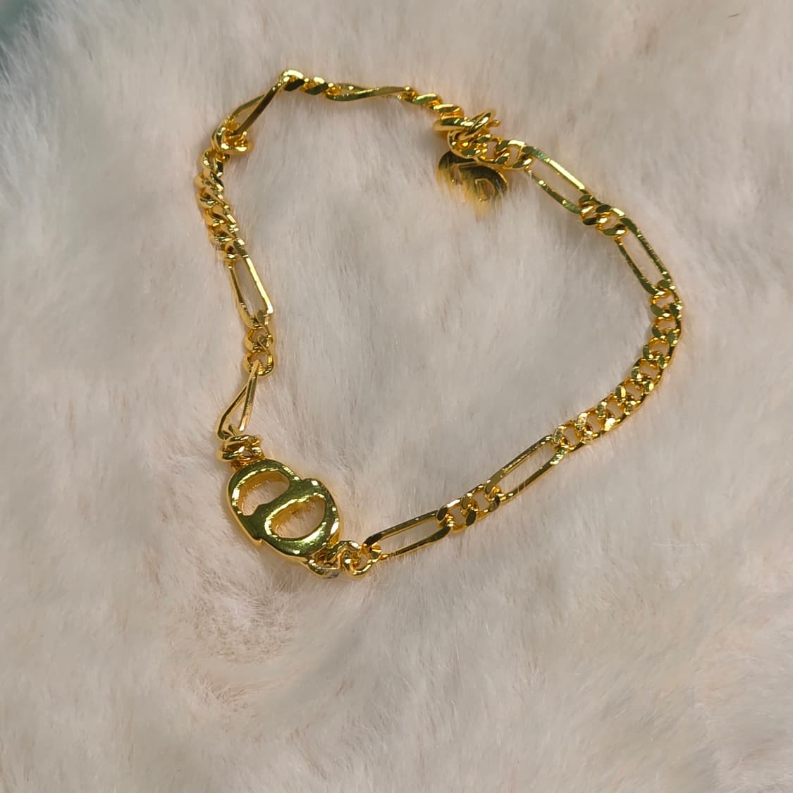 DIOR 디올 CD 로고 체인 링크 팔찌 상품이미지3