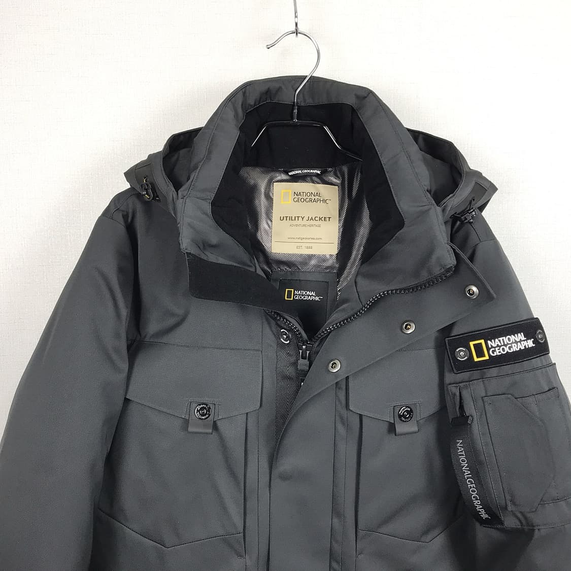 내셔널지오그래픽 캠밸리 구스다운 패딩 점퍼 남성100 상품이미지3