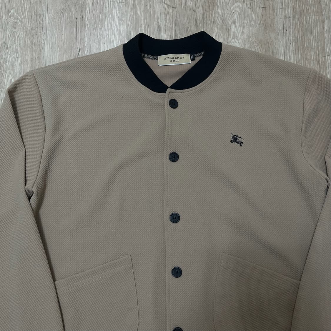 버버리 브릿 여성 기마로고 라이트 블루종 자켓 XL  상품이미지2