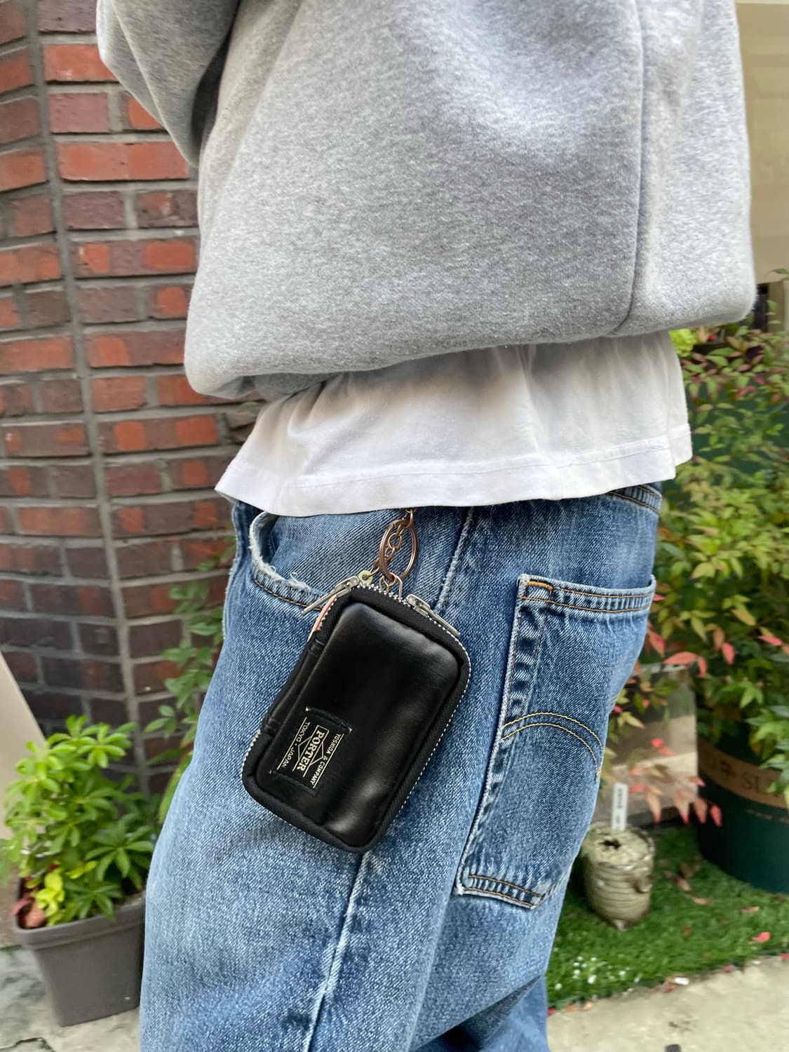 요시다 포터 키 케이스 블랙 상품이미지1