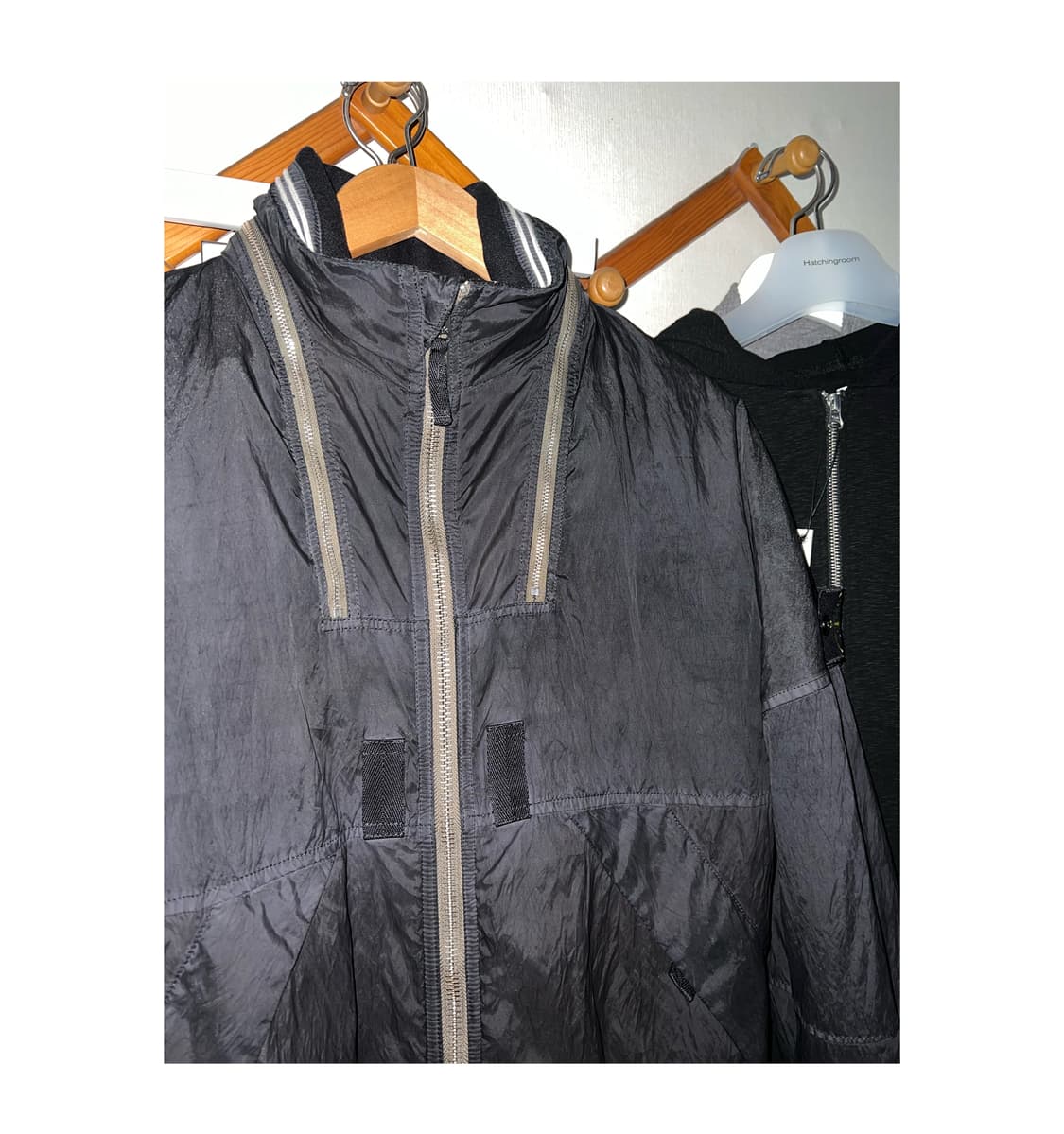 Stone island padded jumper black s 상품이미지5