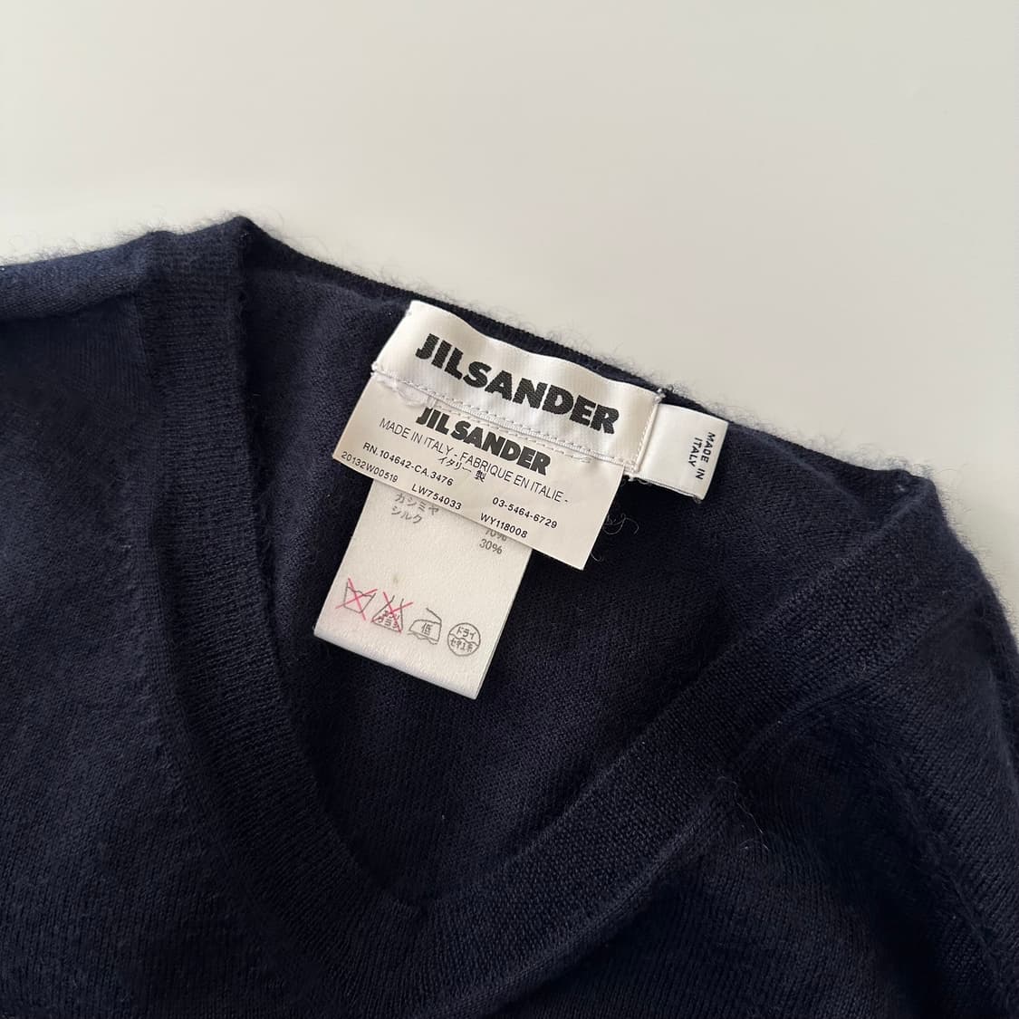 질샌더 jil sander 캐시미어 실크 혼방 니트 상품이미지5