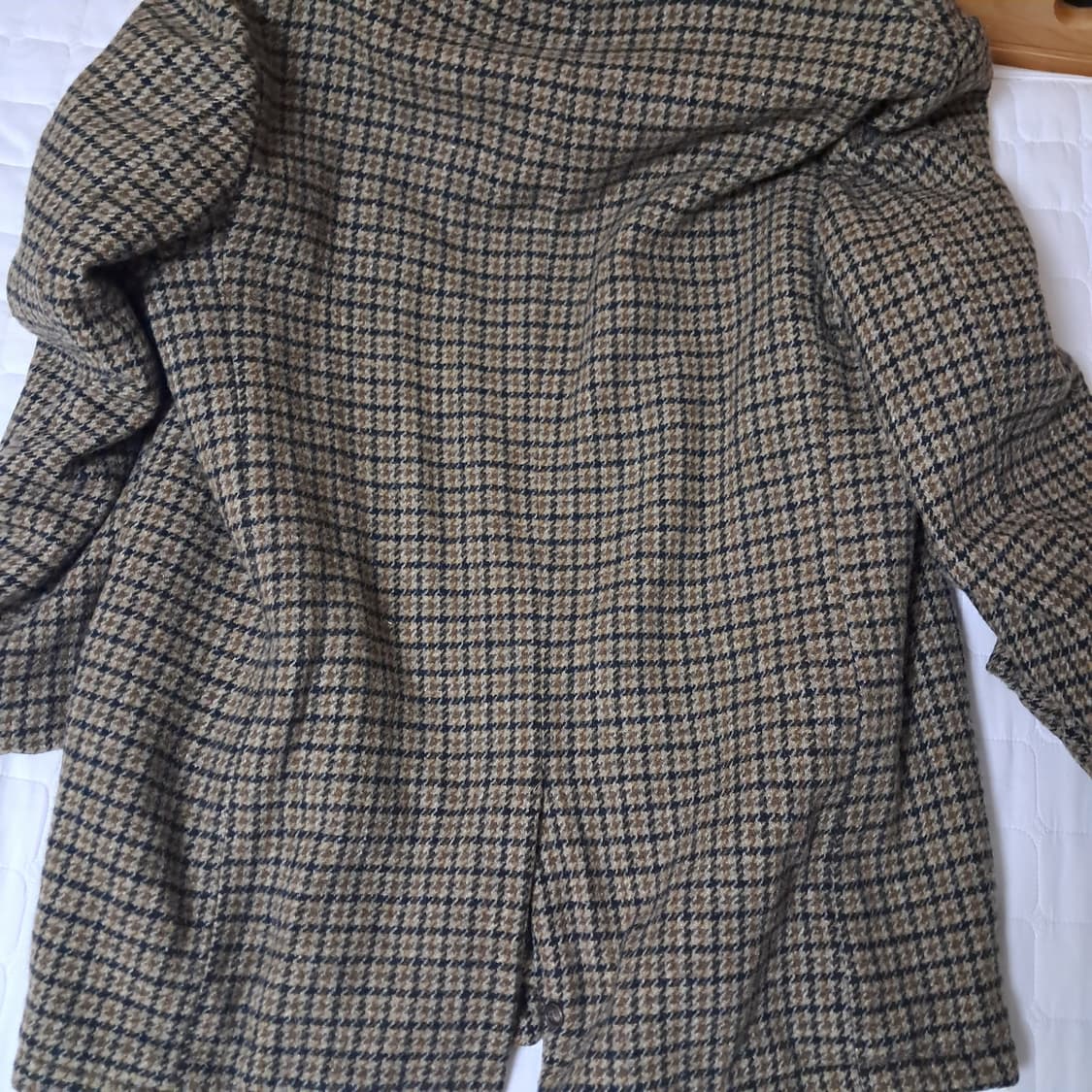 일본 빈티지 체크코트자켓 상품이미지2