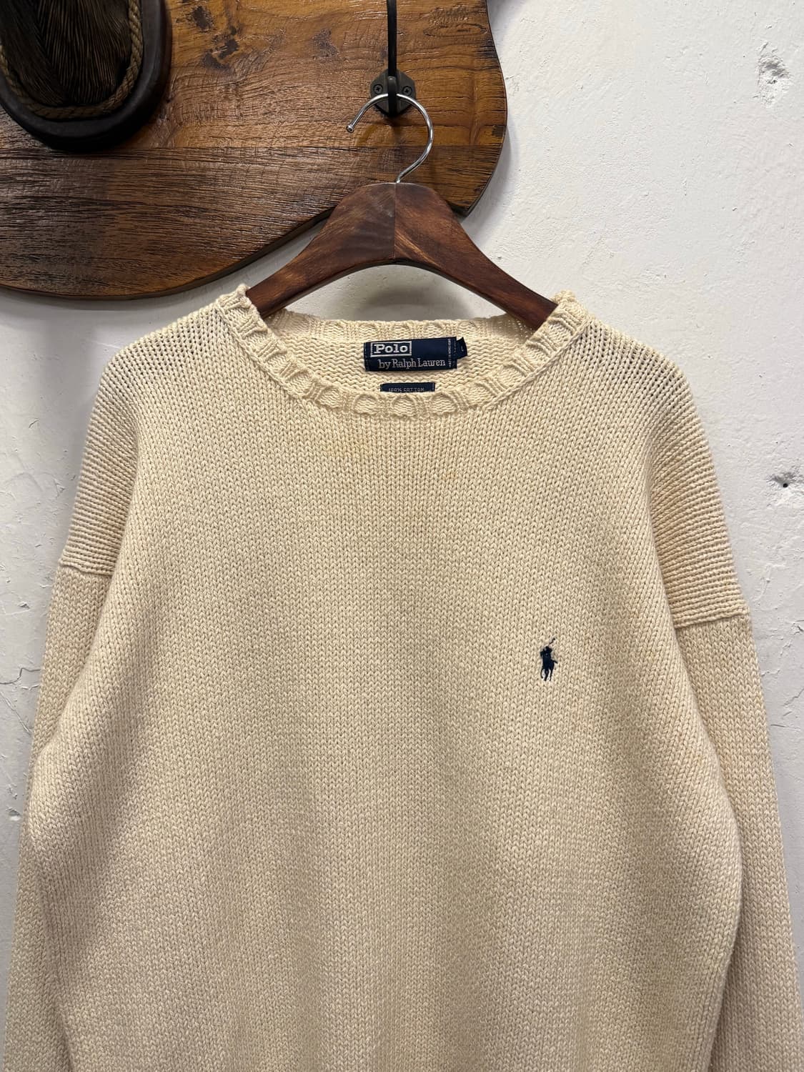 L) Polo Ralph Lauren Cotton Knit Sweater 상품이미지2