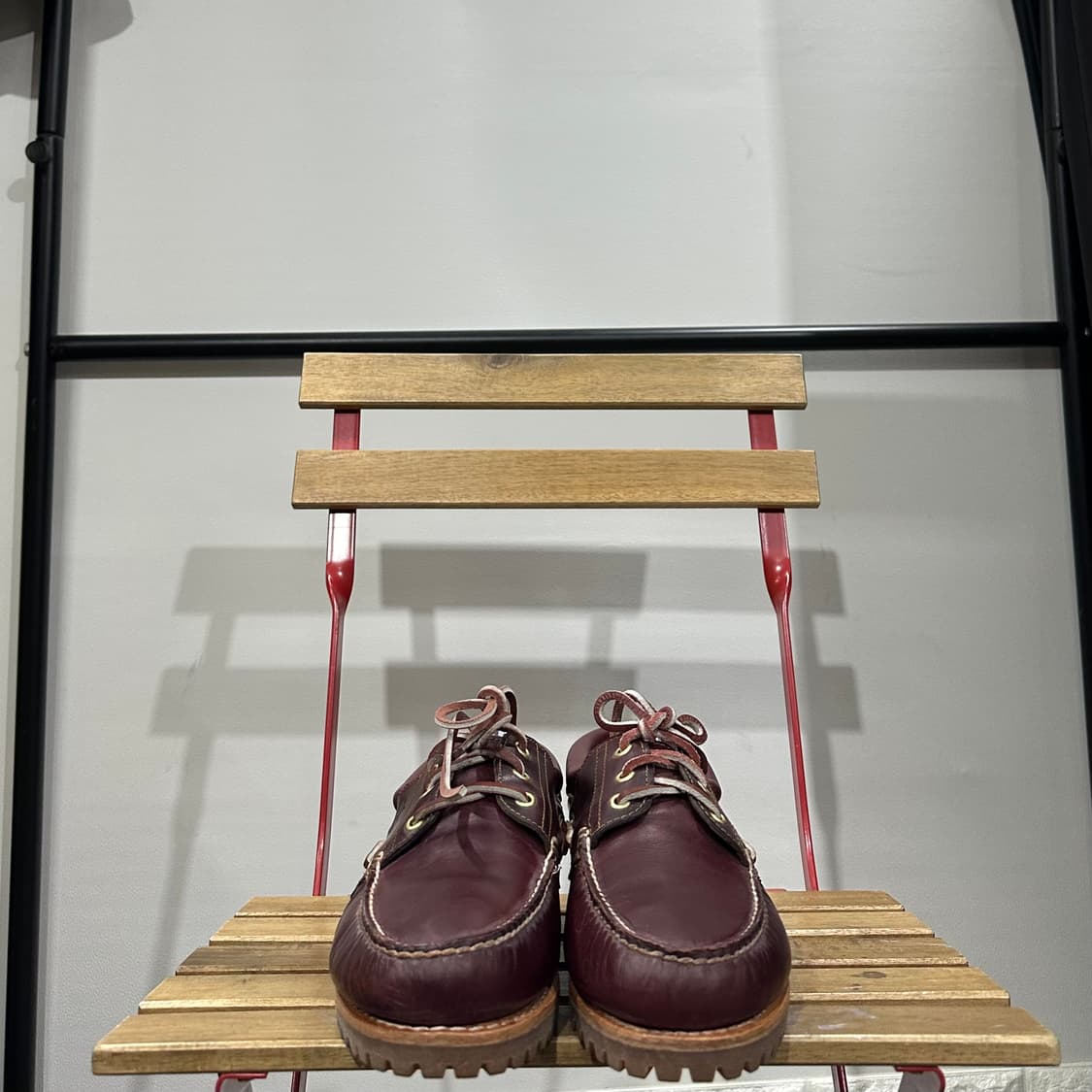 270) 팀버랜드 보트화 남성 남자 구두 보트 3 아이 버건디 상품이미지2