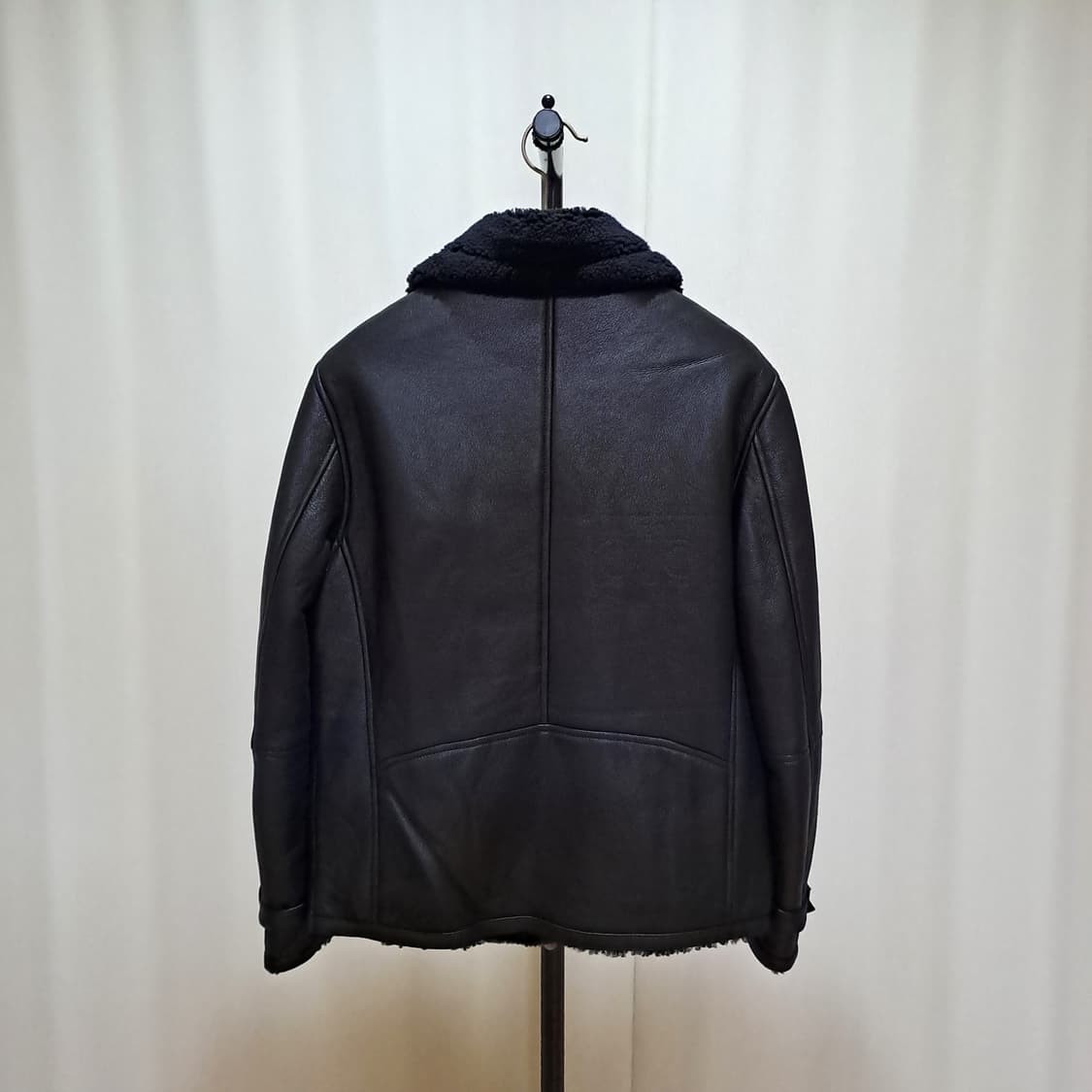 (택포) 다니엘크래뮤 양가죽 양털 블랙 무스탕 100 A912 상품이미지4