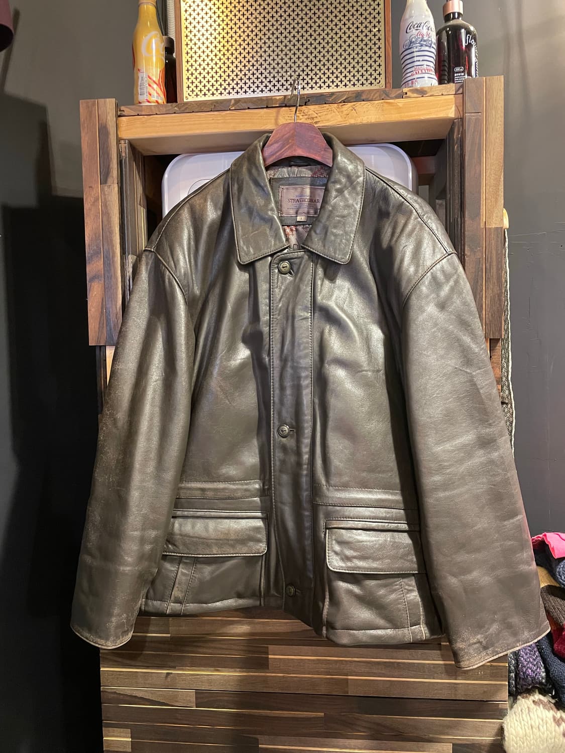 STRATHCONAR 양가죽 자켓 상품이미지1