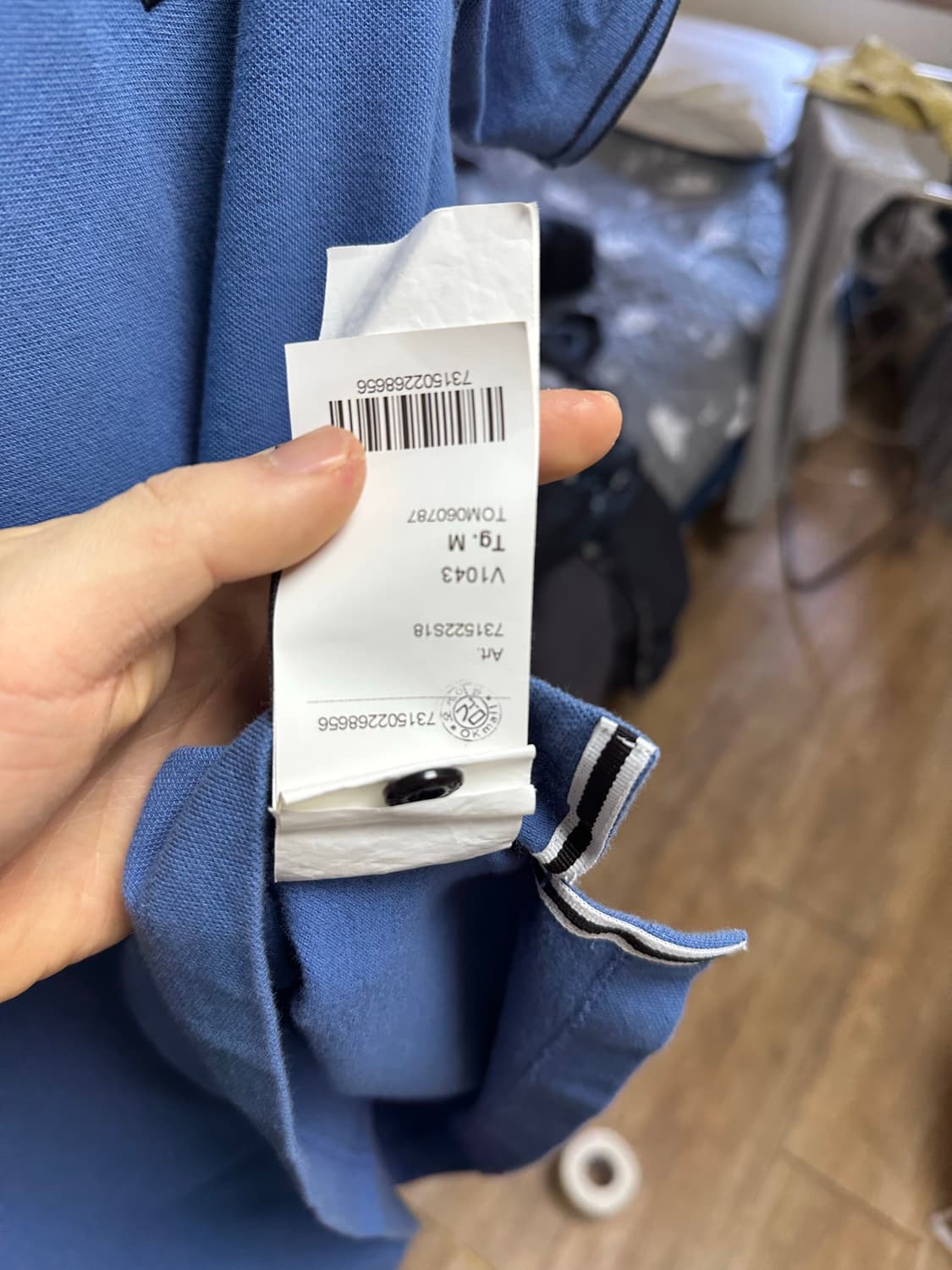 급처) 스톤아일랜드 남성 폴로 티셔츠 M 정품 상품이미지5