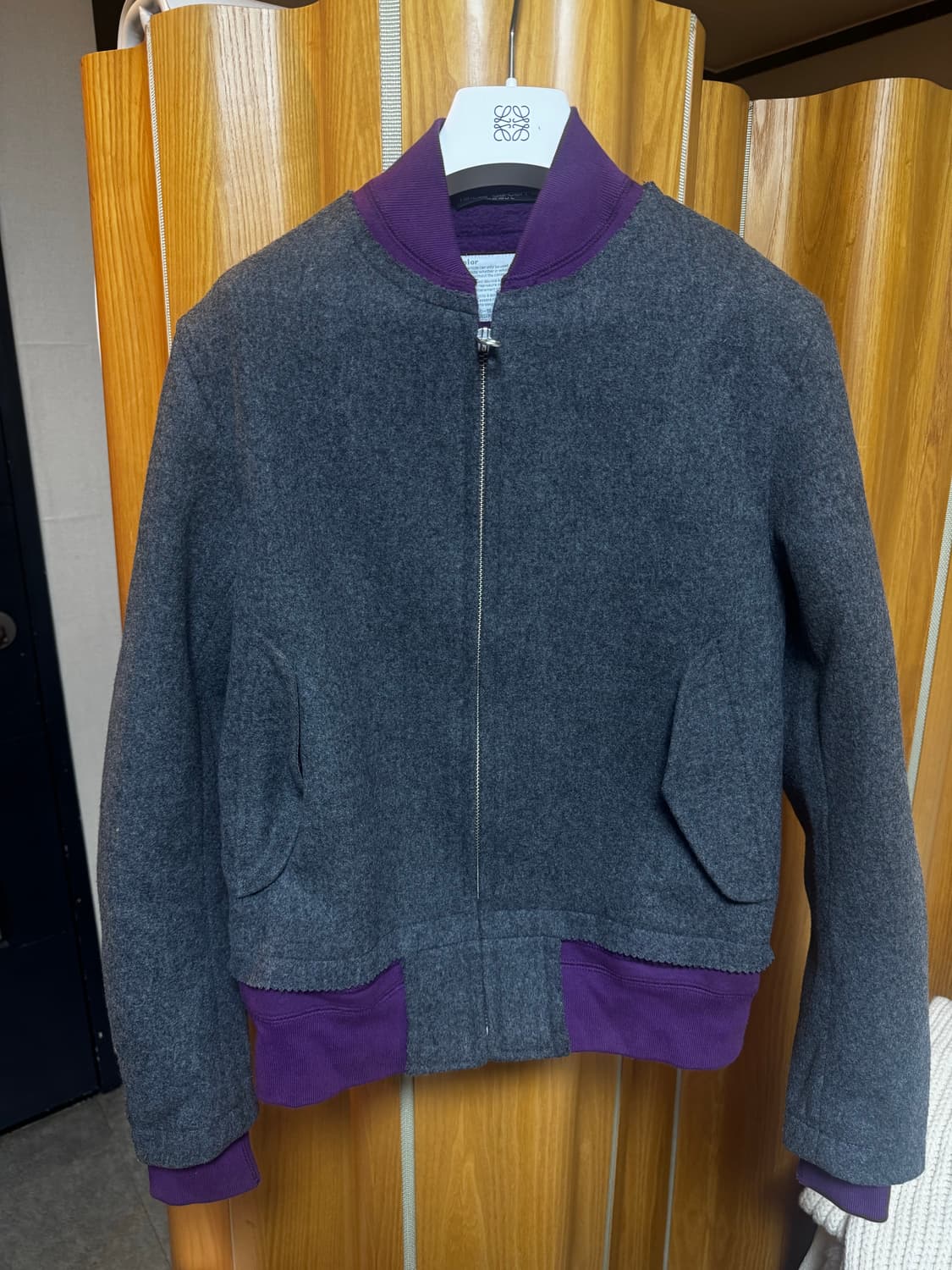 Kolor 울 블루종 상품이미지2