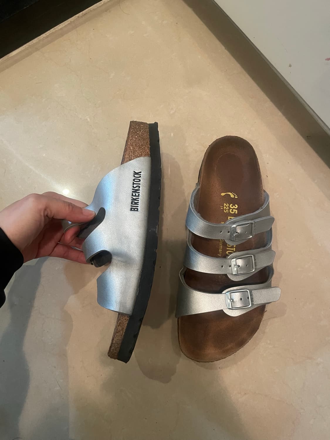 버켄스탁 플로리다 실버 225 상품이미지2