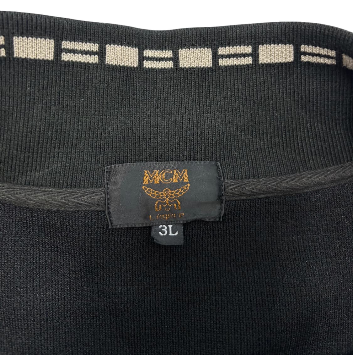 MCM 크루넥 반집업 스웨터 상품이미지7