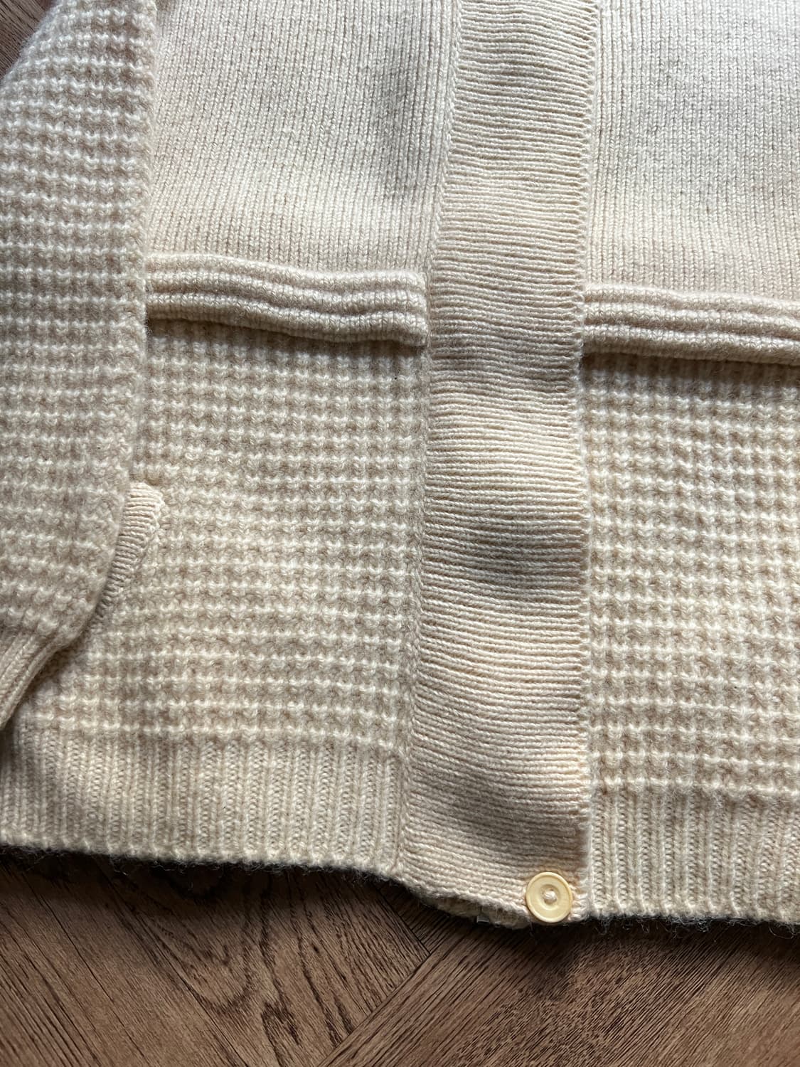 [S]90's 아일랜드제 피셔맨 집업 스웨터 상품이미지4