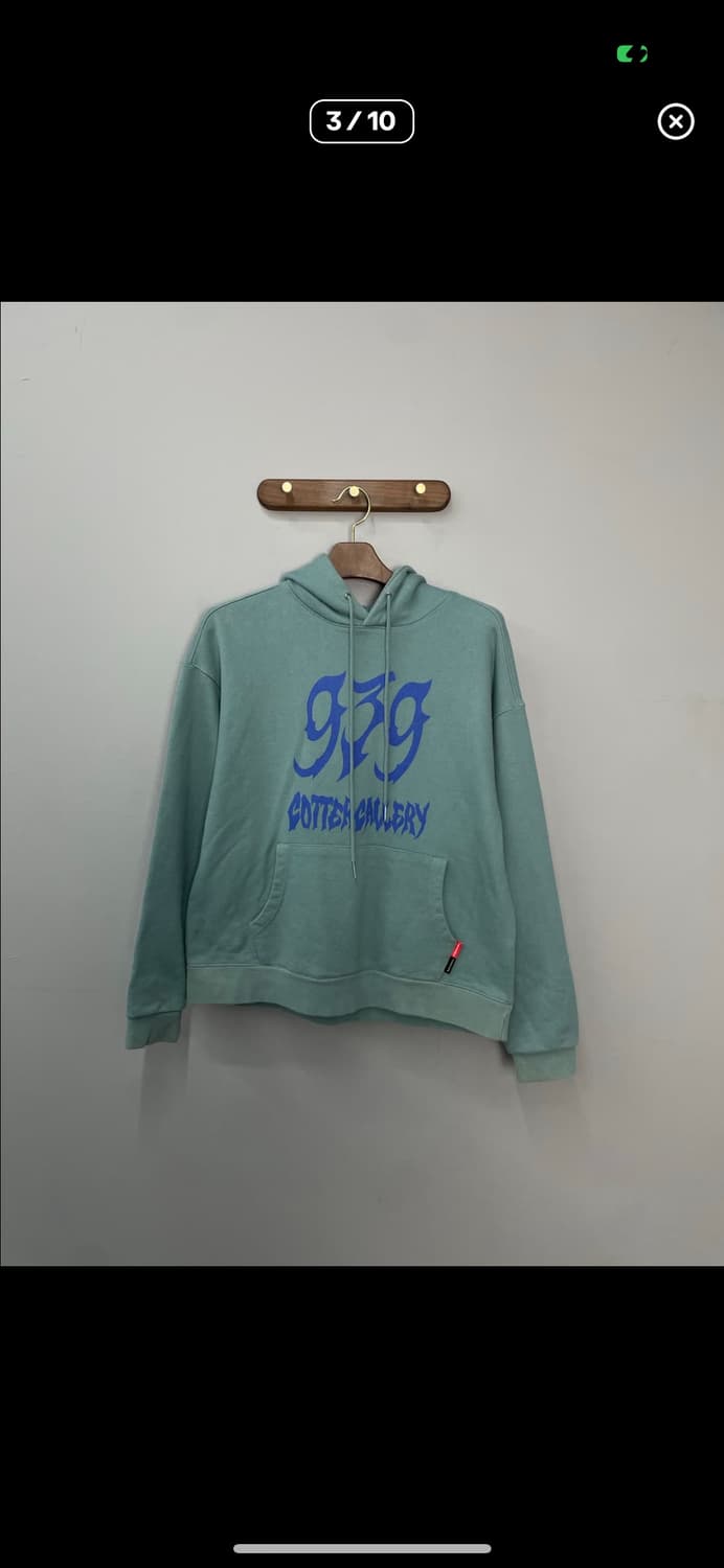 아카이볼드 X 가터 갤러리 SAY NO 후드티 A3328 상품이미지3