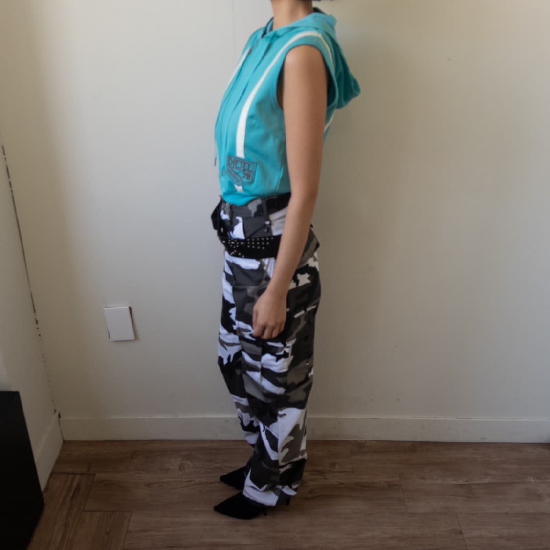 디젤 y2k 베스트 후드 상품이미지2