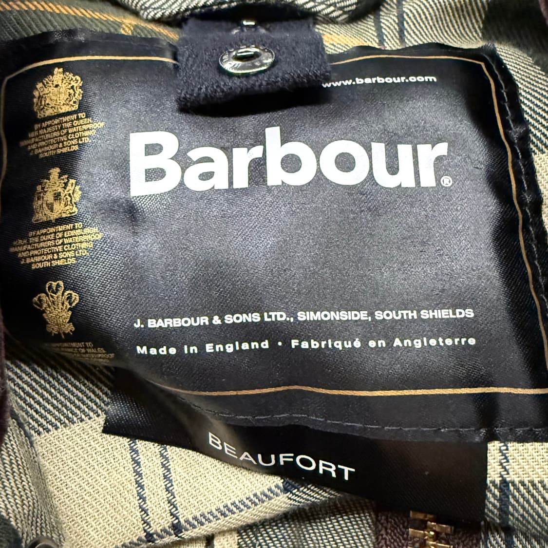 [정품] 바버 Barbour 왁스 자켓 올리브 b10 상품이미지5