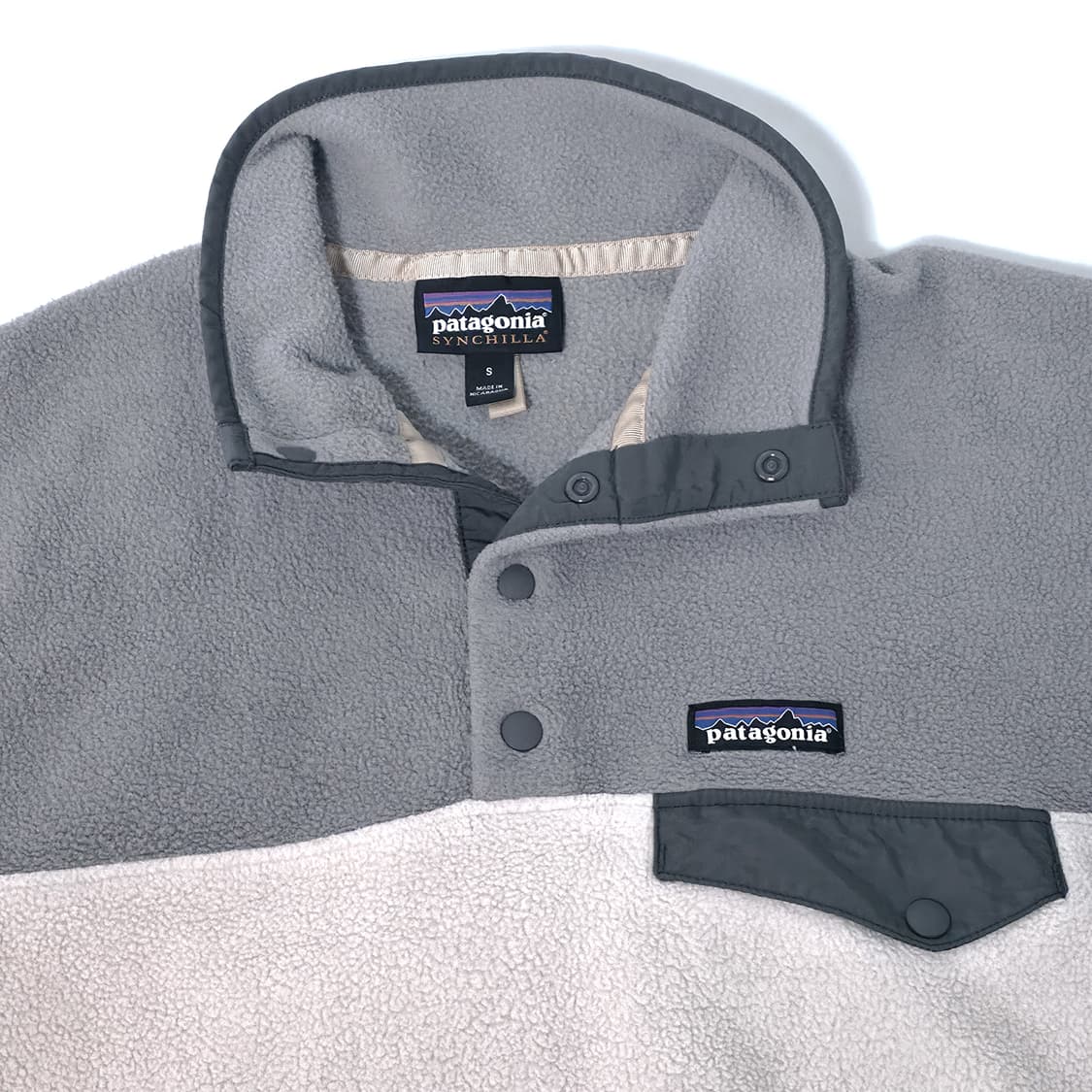 [W/S] 파타고니아 신칠라 스냅티 그레이 상품이미지4
