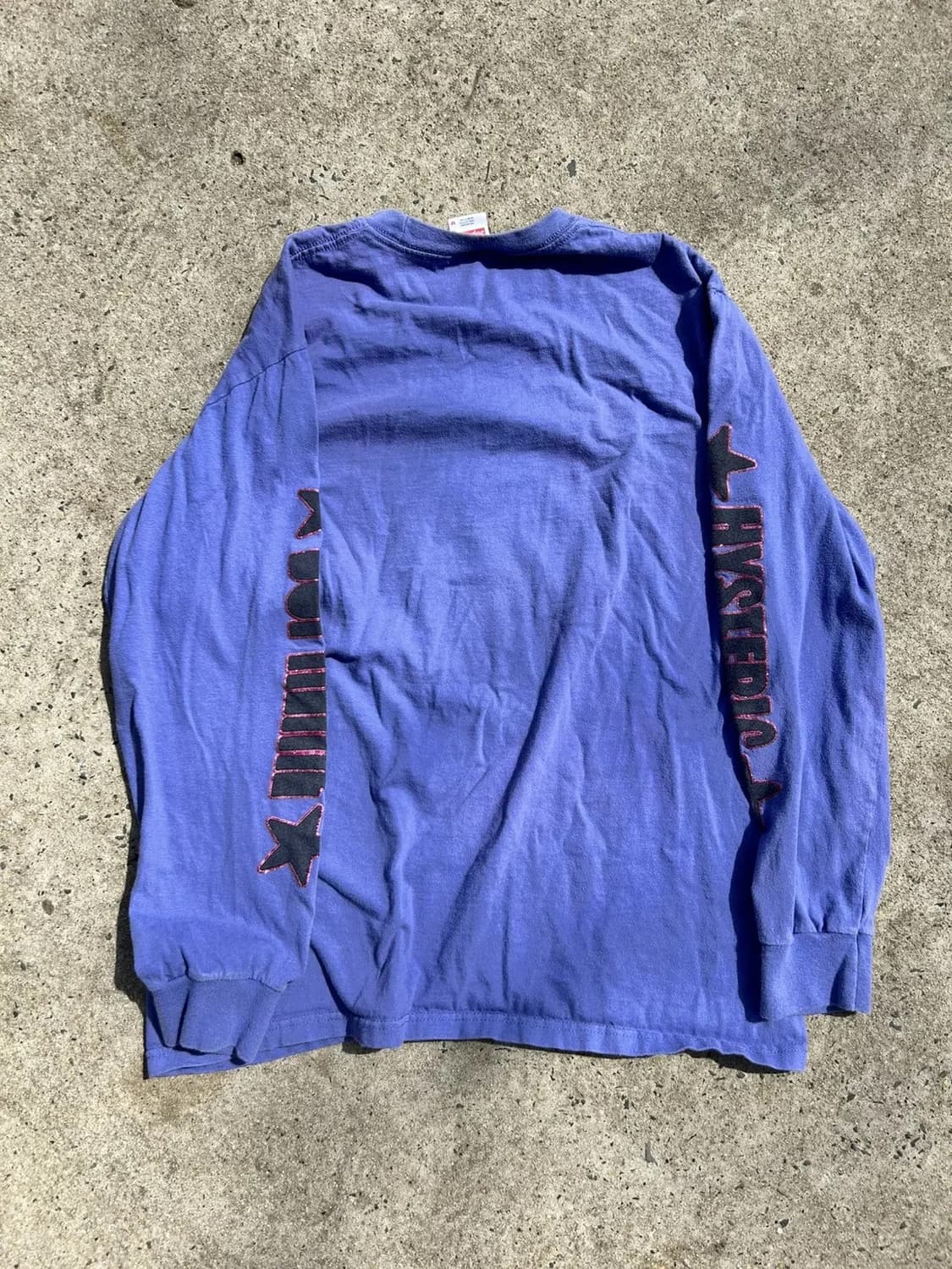 🇺🇸 히스테릭 글래머 X 슈프림 롱슬리브 글리터 티 상품이미지4