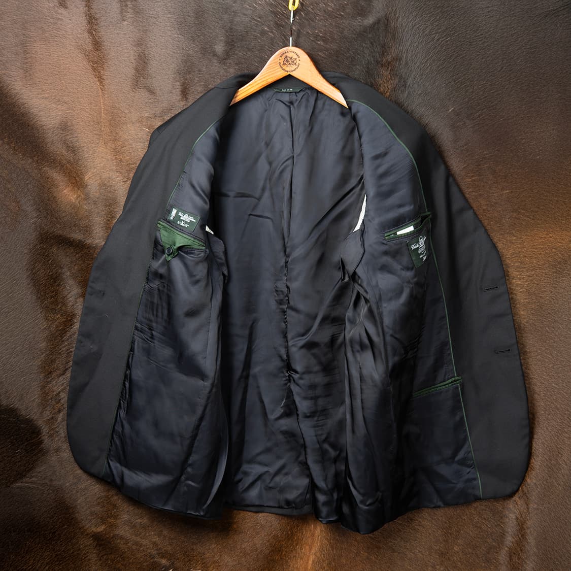 [48R] 00s 브룩스브라더스 SAXXON 울 금장 블레이져  상품이미지3