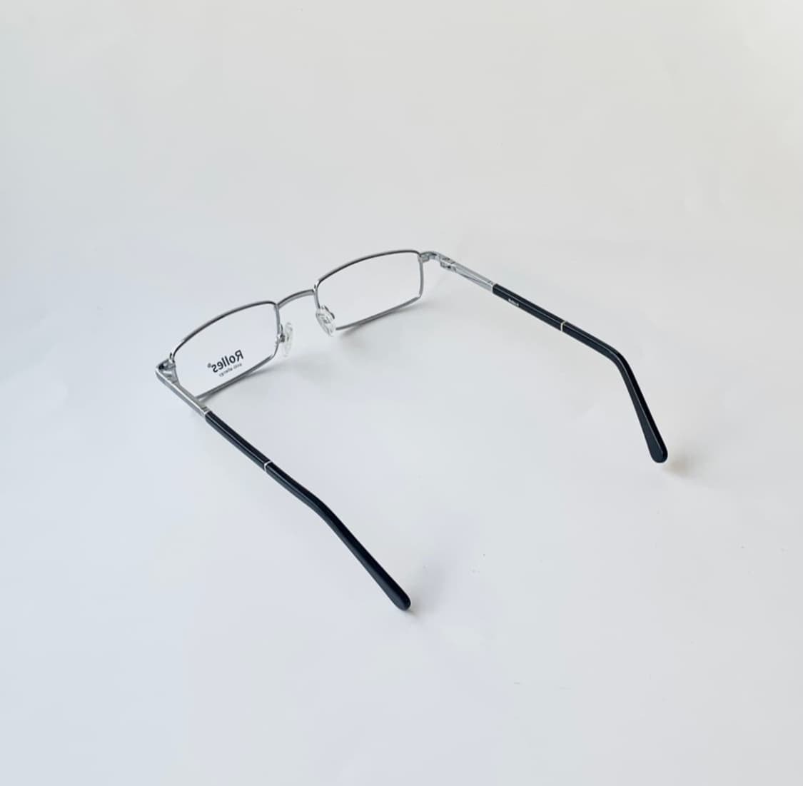 데드스탁 슬림 사각 실버 빈티지 안경테 1766 상품이미지7