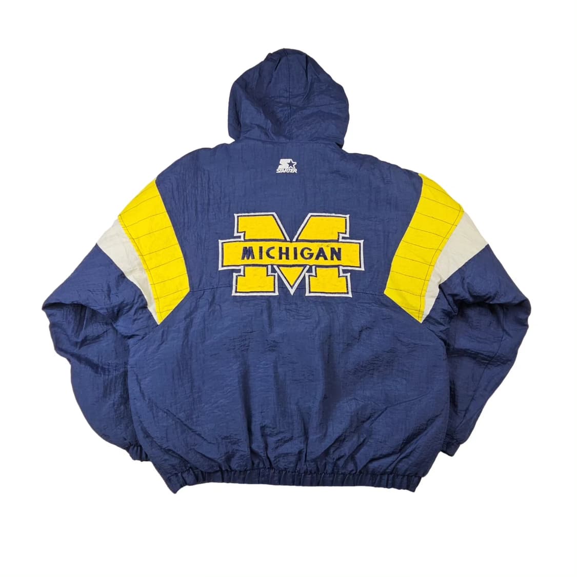 90s 스타터 미시건 아노락 올드스쿨 자켓 XL 상품이미지3