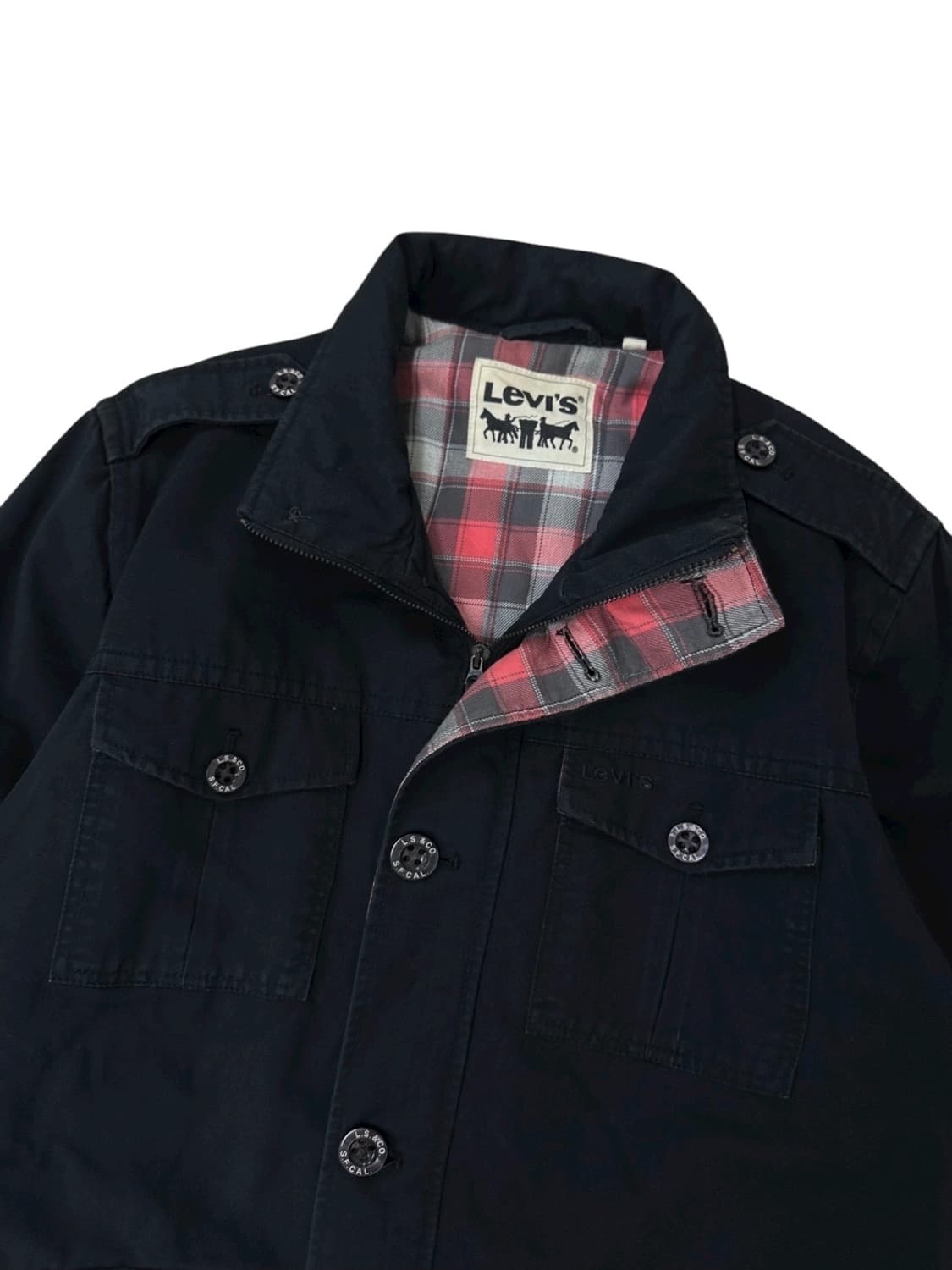 리바이스 야상자켓 블랙 (XL)  상품이미지2