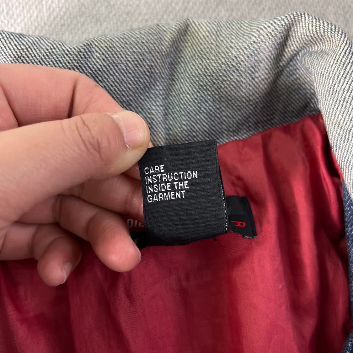 W 90 디젤 웨스턴 스타일 y2k 데님 자켓 상품이미지4