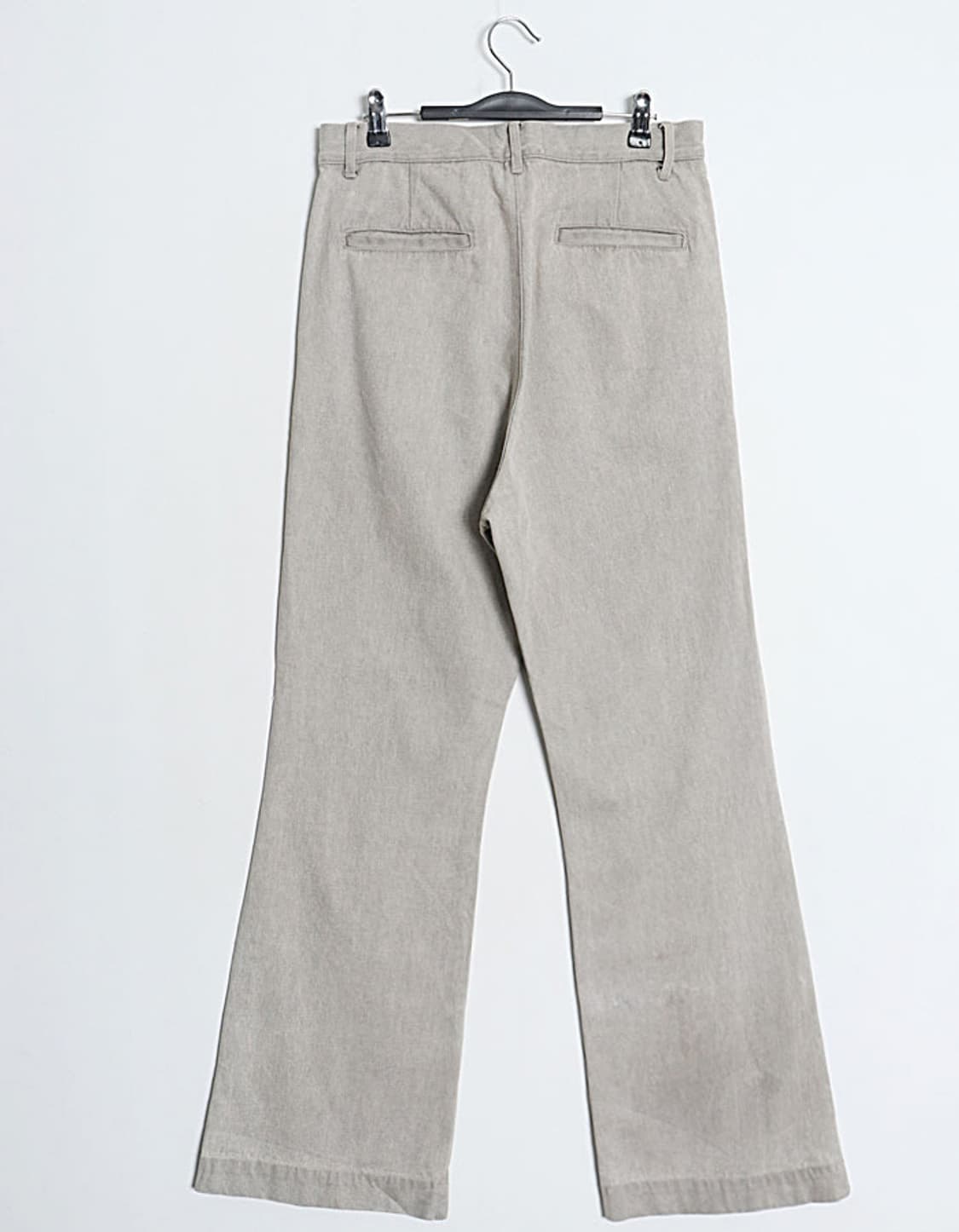 Soerte Wide Straight Flared Denim Pant  상품이미지5