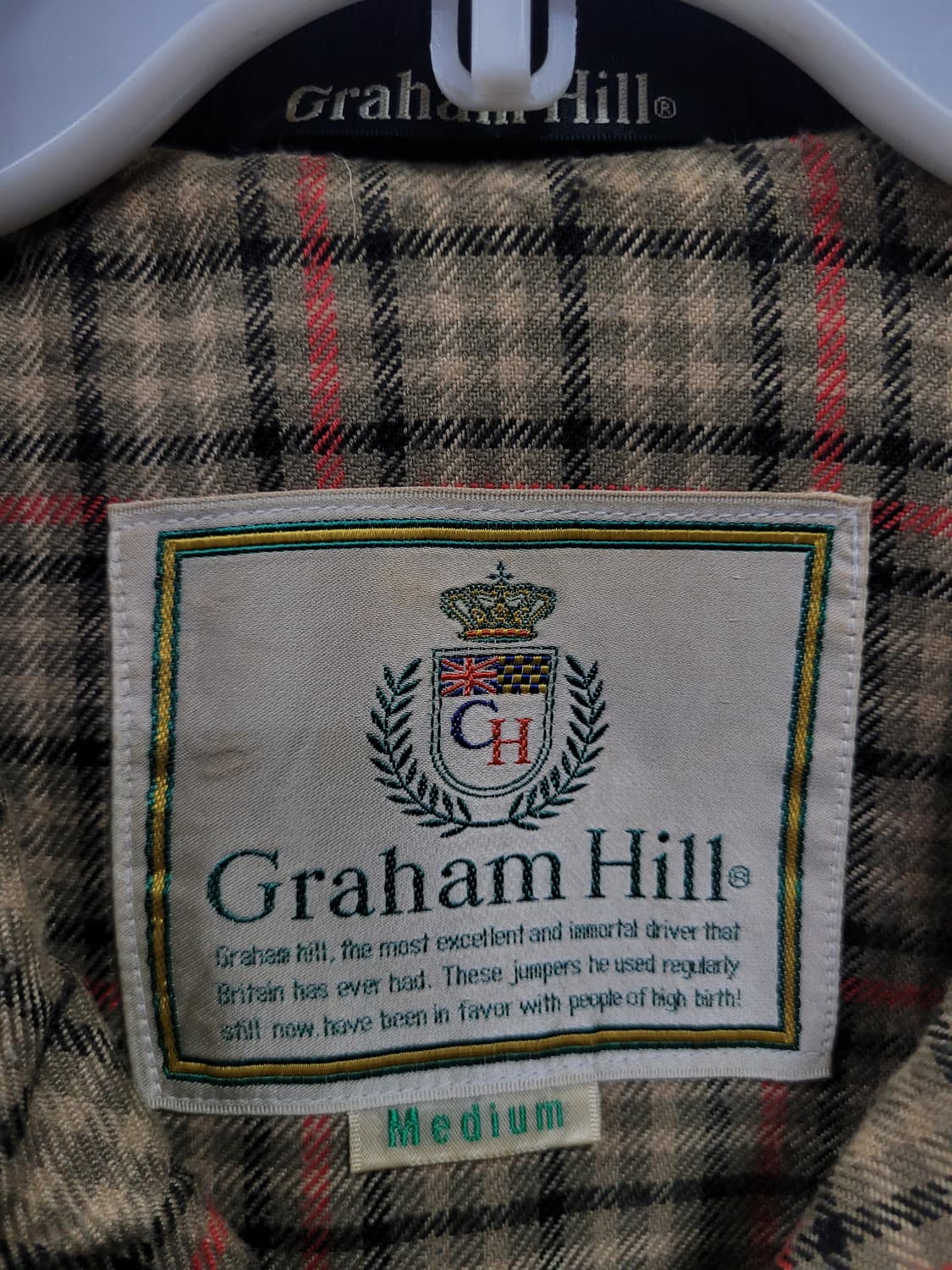 Graham Hill 울 블루종 자켓 상품이미지3