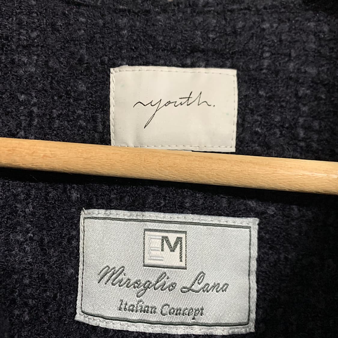 Youth 트위드 하프집업 M 상품이미지2